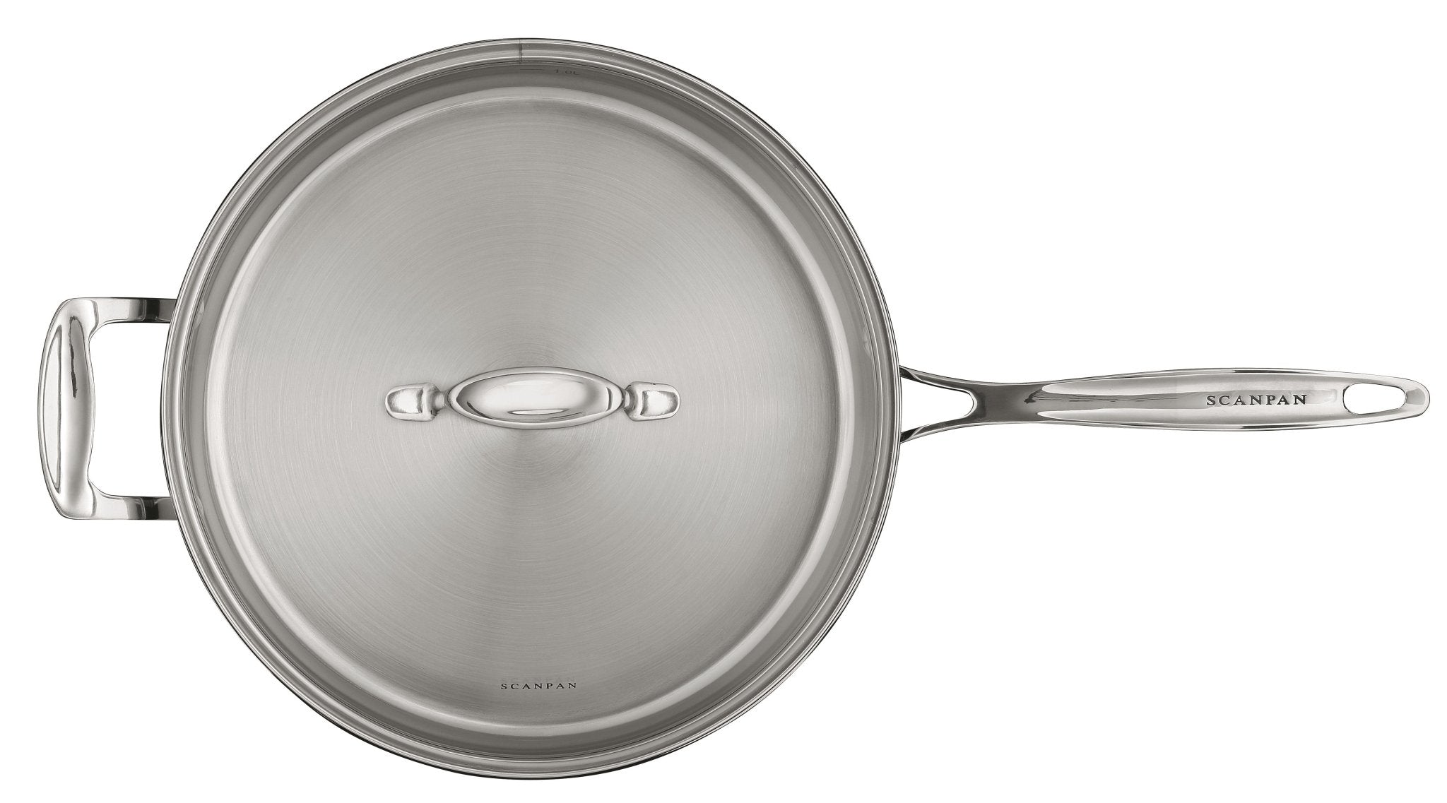 SCANPAN Impact Saute Pan With Lid 28cm