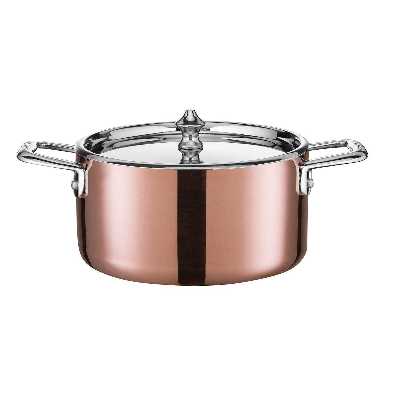 SCANPAN Maitre D Copper Dutch Oven With Lid 16cm 1.5L