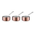 SCANPAN Maitre D Copper Mini Saucepan Set