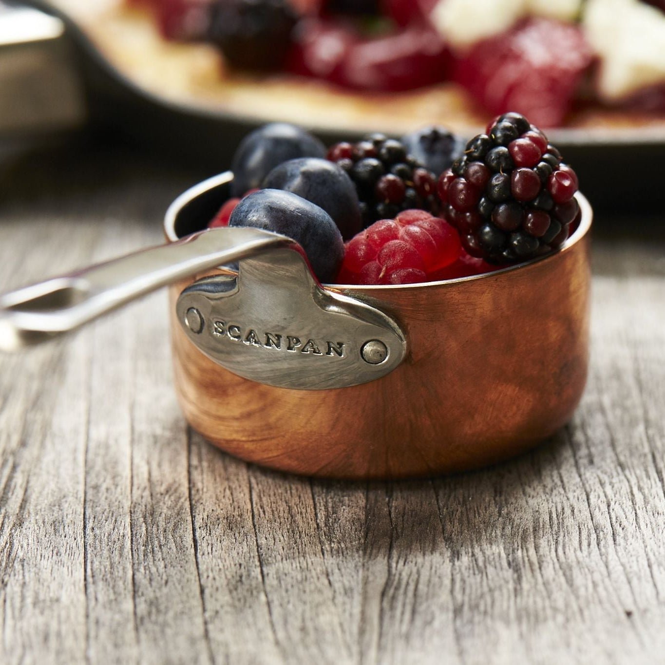 SCANPAN Maitre D Copper Mini Saucepan Set