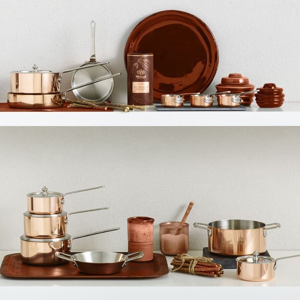 SCANPAN Maitre D Copper Saucepan 14cm