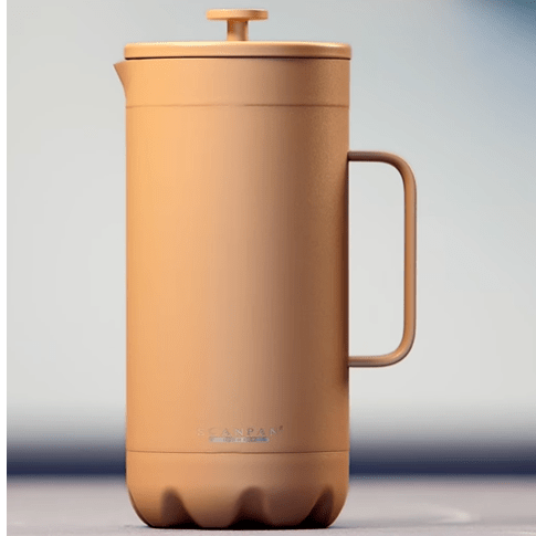 SCANPAN To Go French Press Coffee Maker 1.0L - Tan