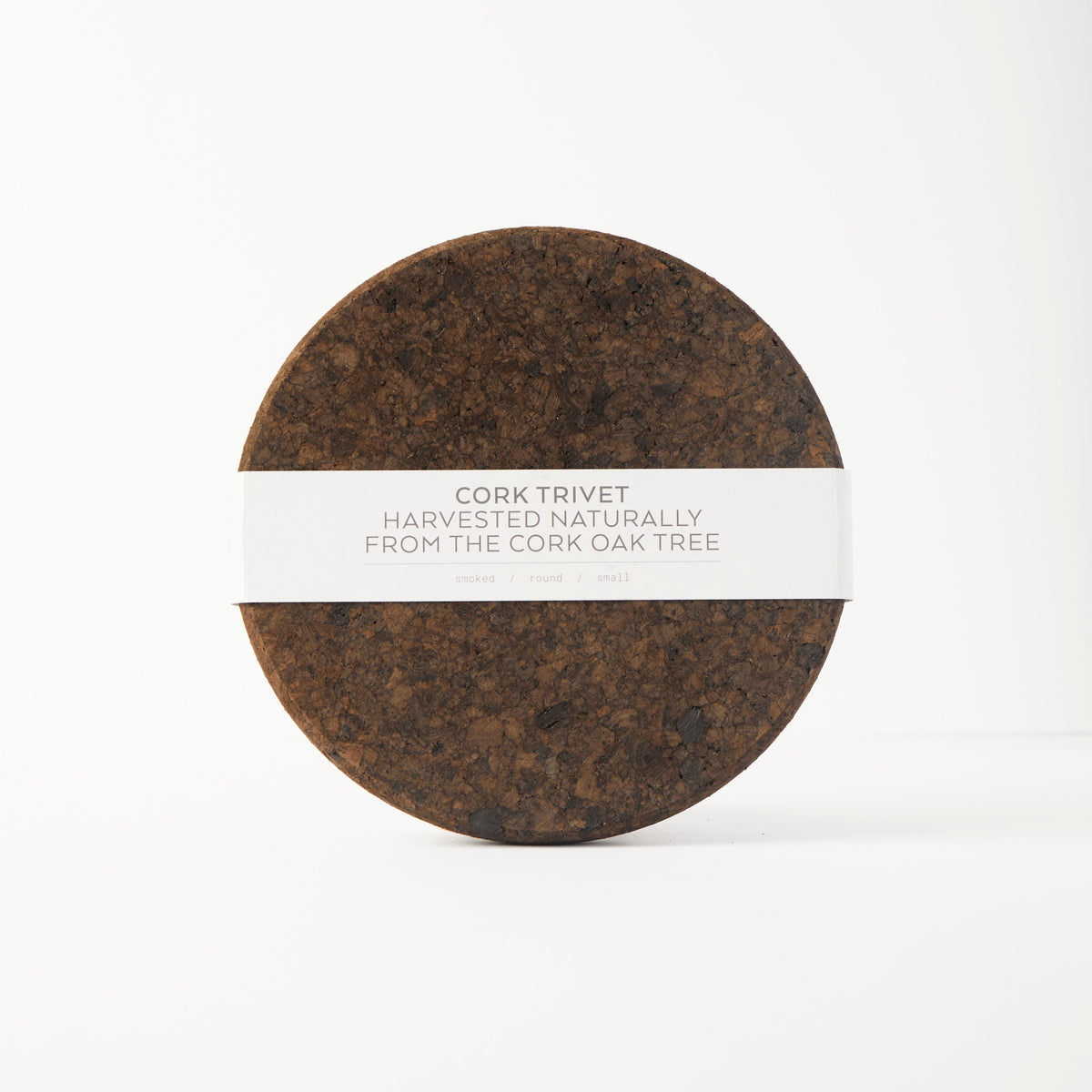 Smoked Cork Trivet | Small