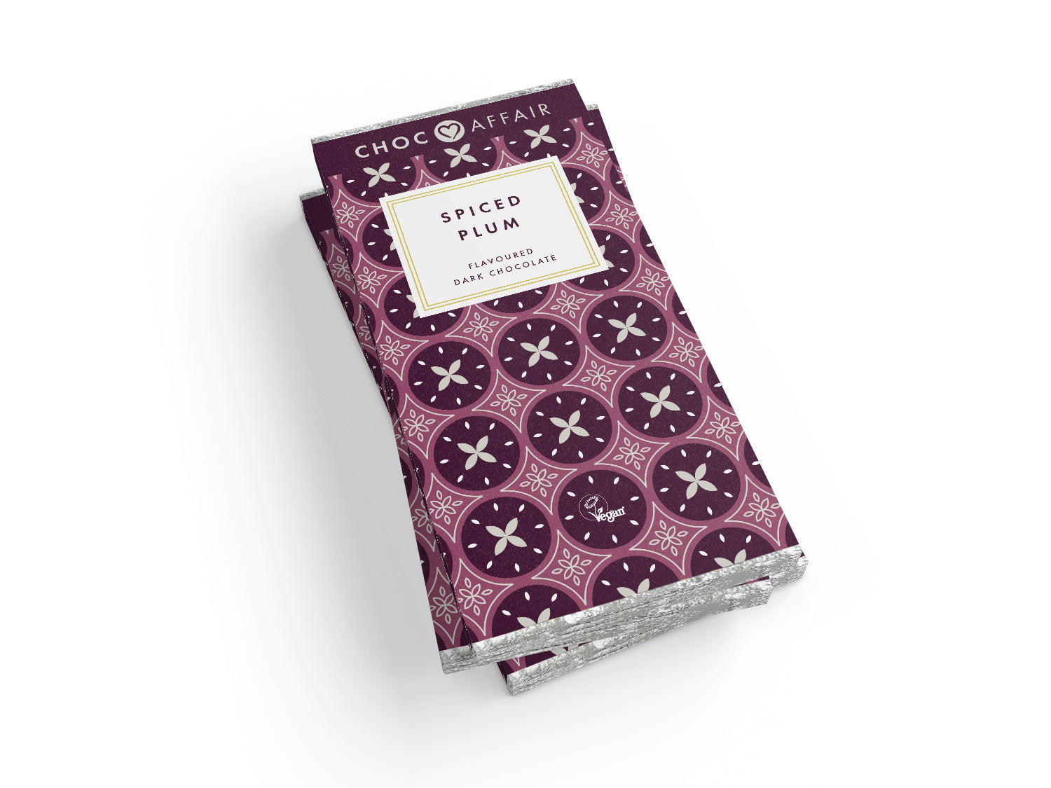 Choc Affair Spiced Plum Dark Chocolate Bar