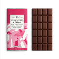Choc Affair Strawberries & Cream Milk Chocolate Bar