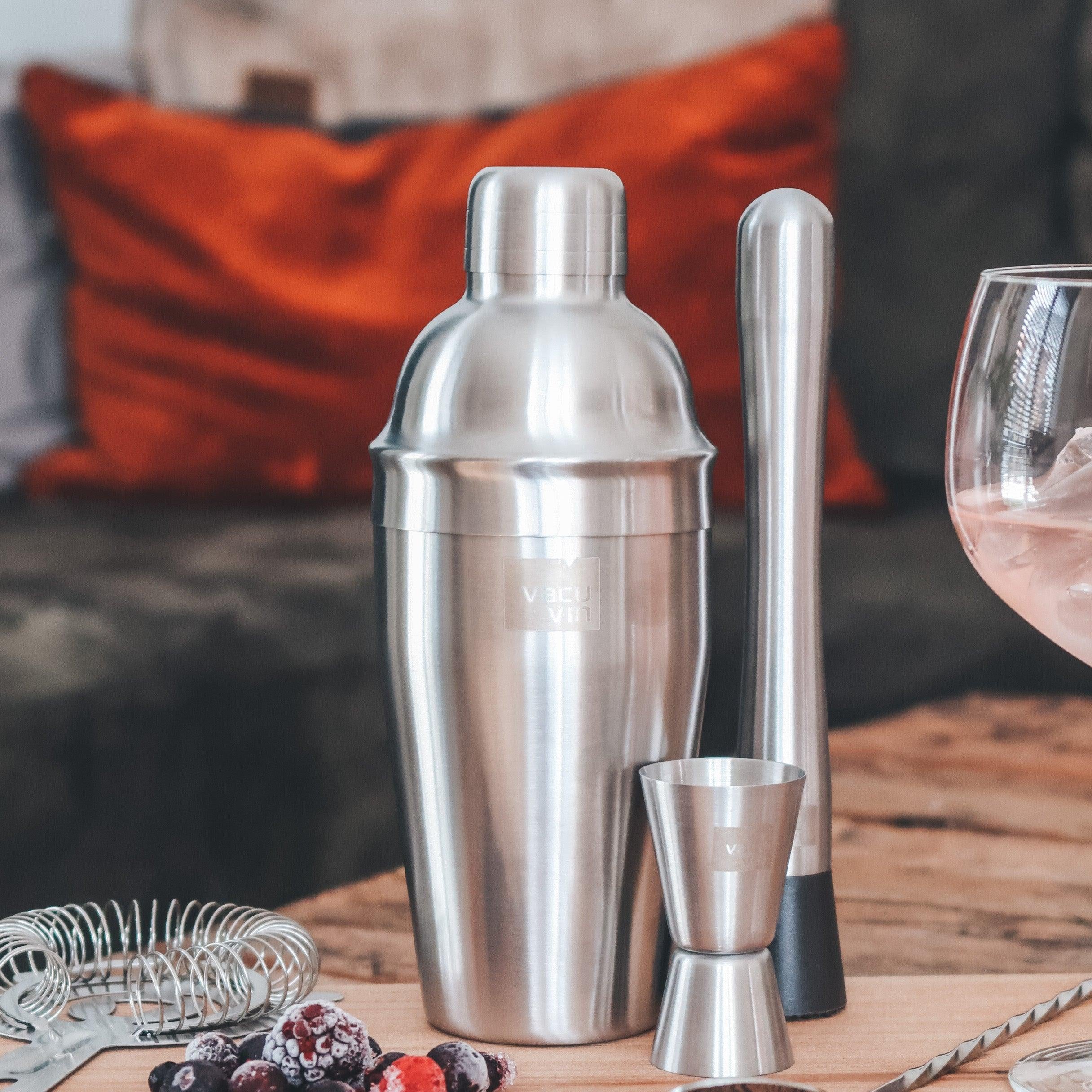 Vacu Vin Cocktail Shaker Stainless Steel