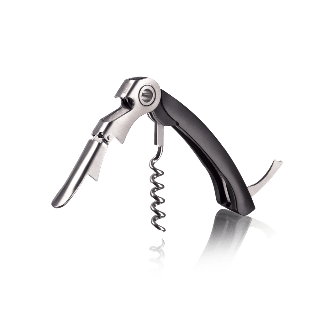 Vacu Vin Double Hinged Corkscrew - Black