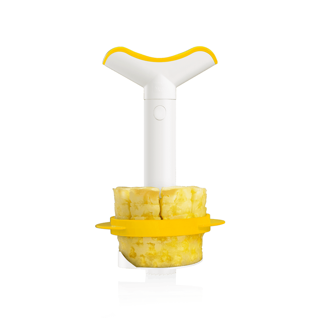 Vacu Vin Pineapple Slicer & Wedger - White/Yellow