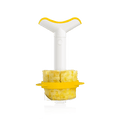 Vacu Vin Pineapple Slicer & Wedger - White/Yellow