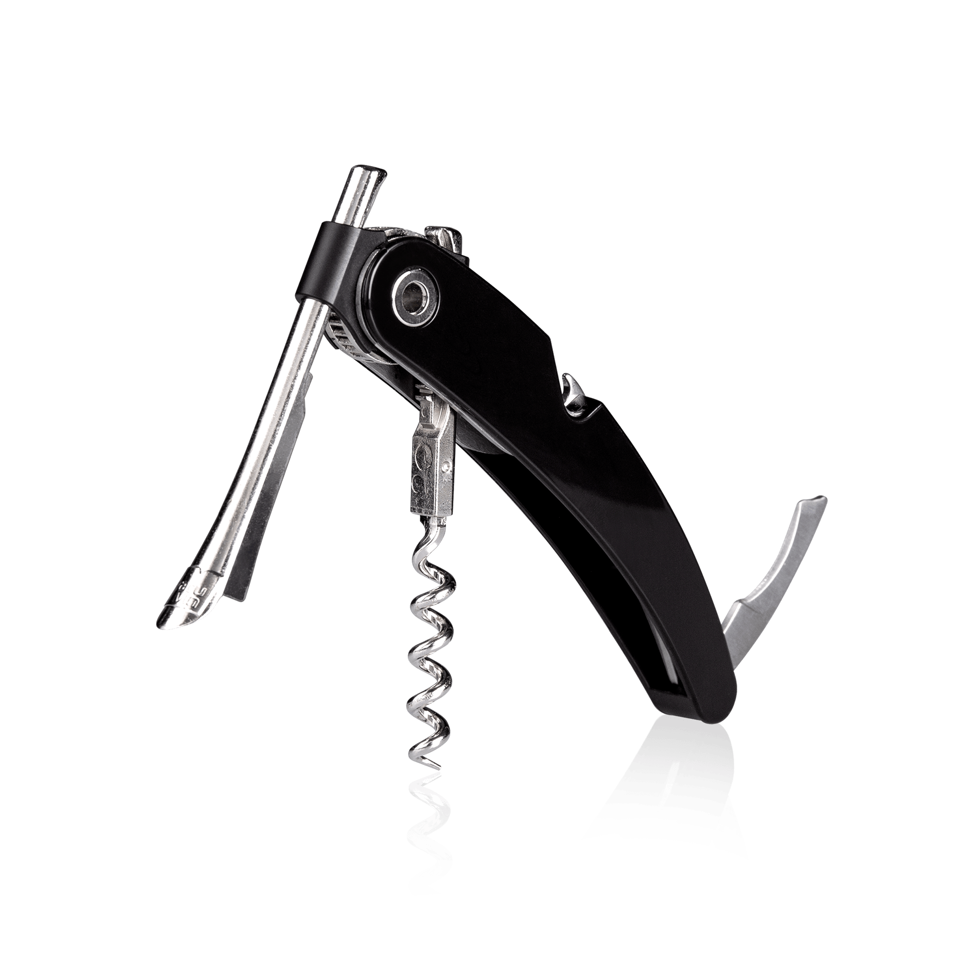 Vacu Vin Single Pull Corkscrew Black