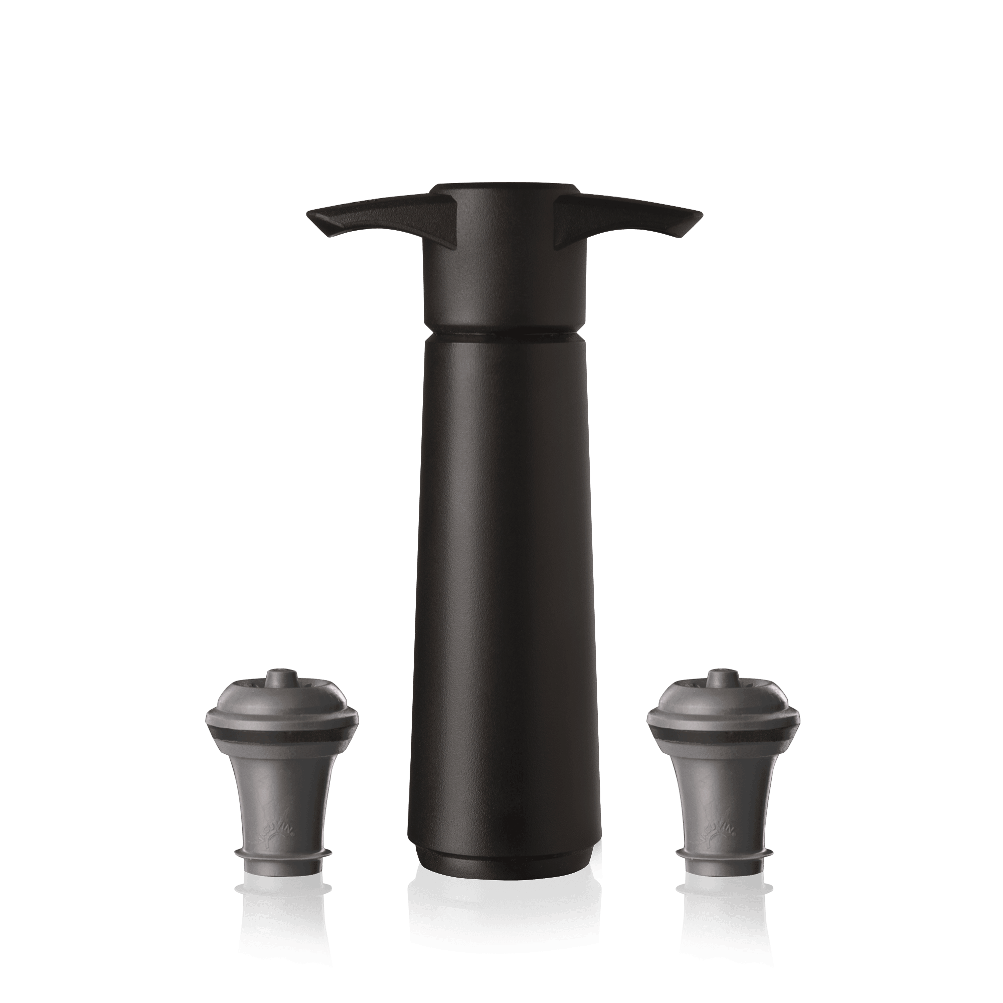 Vacu Vin Wine Saver Black | 2 Stoppers