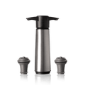 Vacu Vin Wine Saver Stainless Steel (1 Pump, 2 Stoppers)