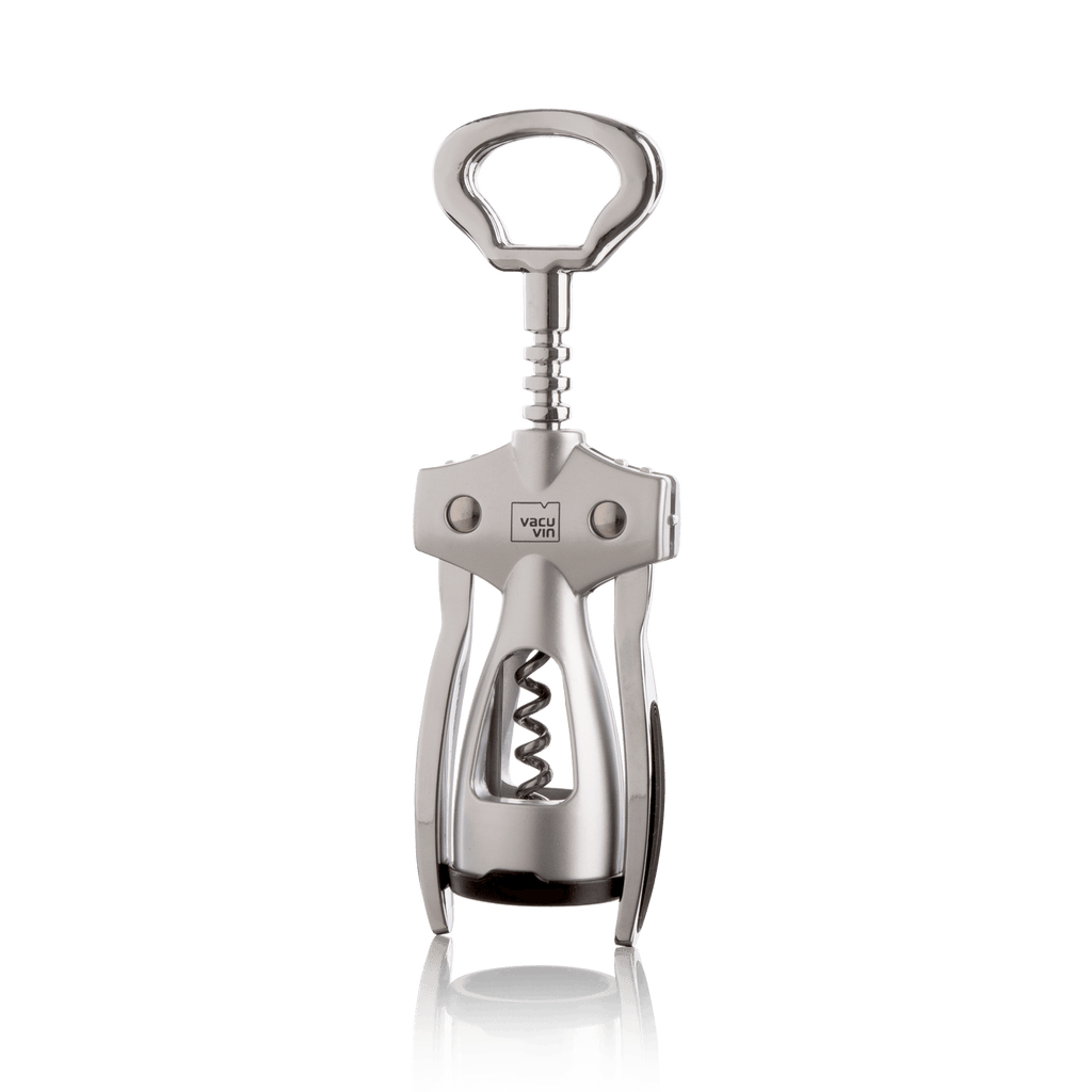 Vacu Vin Winged Corkscrew - Silver