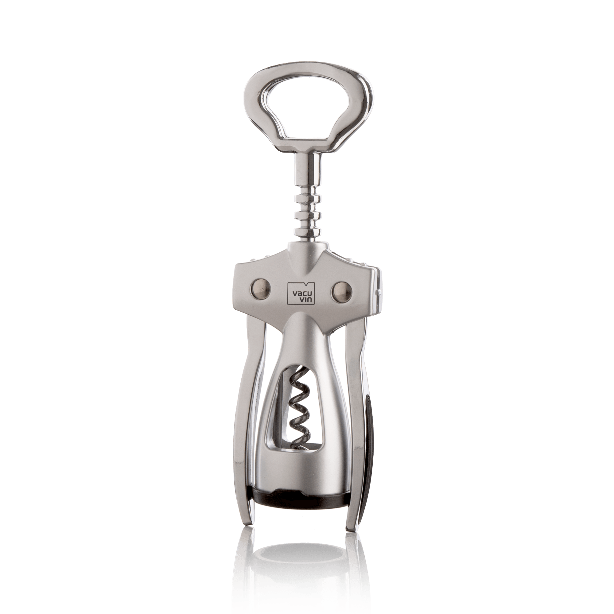 Vacu Vin Winged Corkscrew - Silver